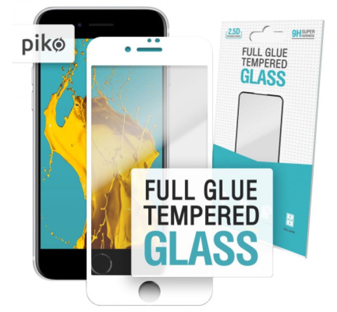 Piko Скло захисне Piko Full Glue Apple iPhone SE 2020 white (1283126502927)