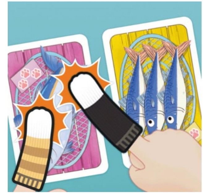 Настільна гра Geekach Games Котяча риберня (Fish & Katz) українська (GKCH158)