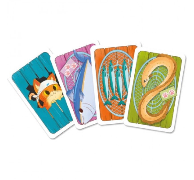 Настільна гра Geekach Games Котяча риберня (Fish & Katz) українська (GKCH158)