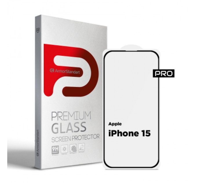 Armorstandart Скло захисне Armorstandart Pro Apple iPhone 15 (ARM71483)