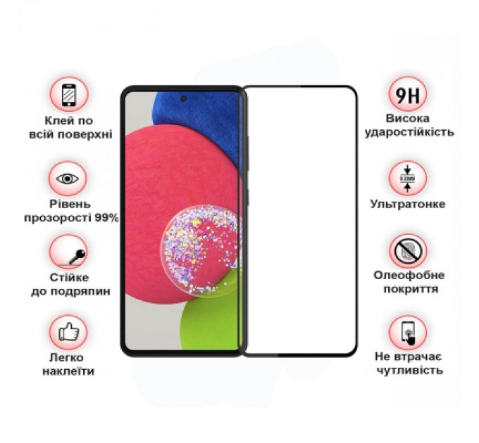 BeCover Скло захисне BeCover Samsung Galaxy S23 FE SM-S711 Black (710202)