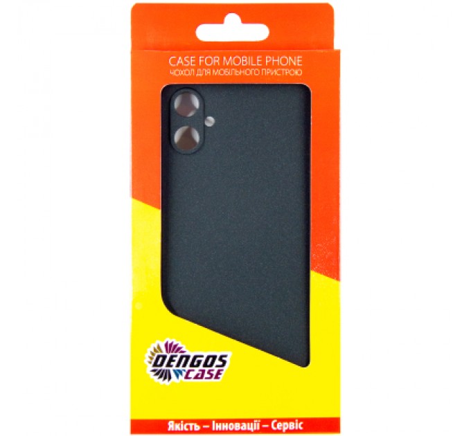 Dengos Чохол до мобільного телефона Dengos Carbon Samsung Galaxy A05 (black) (DG-TPU-CRBN-193)