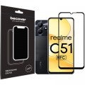 BeCover Скло захисне BeCover Realme C51 Black (710301)