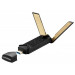 Беспроводной адаптер Asus USB-AX56W/O cradle (90IG06H0-MO0R10) (WiFi6, AX1800, Realtek, WPA3, 1xUSB 3.2, антенны: 2)