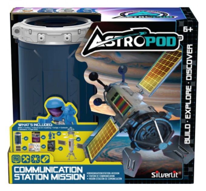 Astropod Ігровий набір Astropod з фігуркою – Місія Побудуй станцію зв'язку (80333)