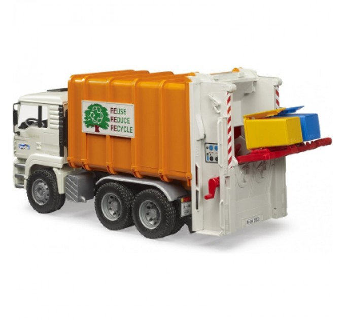 Bruder Спецтехніка Bruder Сміттєвоз MAN TGA 1:16 (02772)