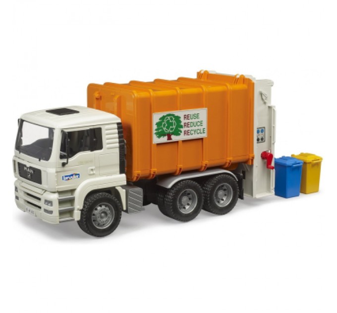 Bruder Спецтехніка Bruder Сміттєвоз MAN TGA 1:16 (02772)