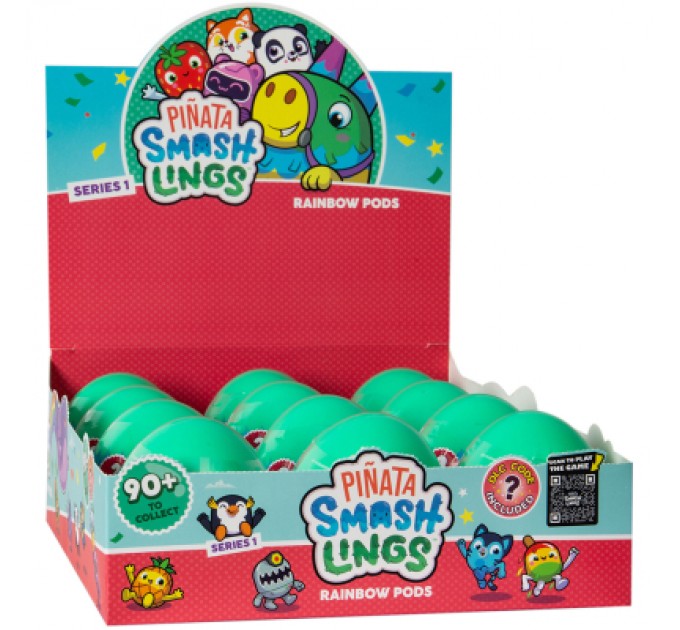 Pinata Smashlings Фігурка Pinata Smashlings сюрприз в яйці - Веселі герої (SL2009)