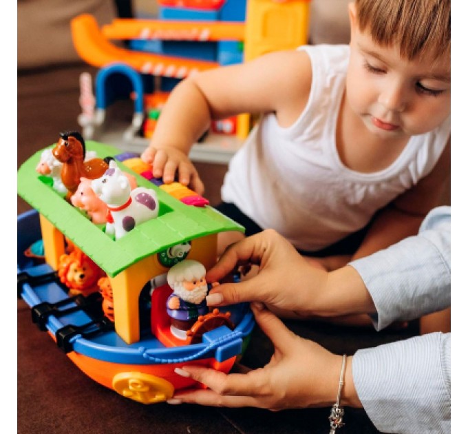 Kiddi Smart Розвиваюча іграшка Kiddi Smart Ковчег Ноя (українською мовою) (063404)