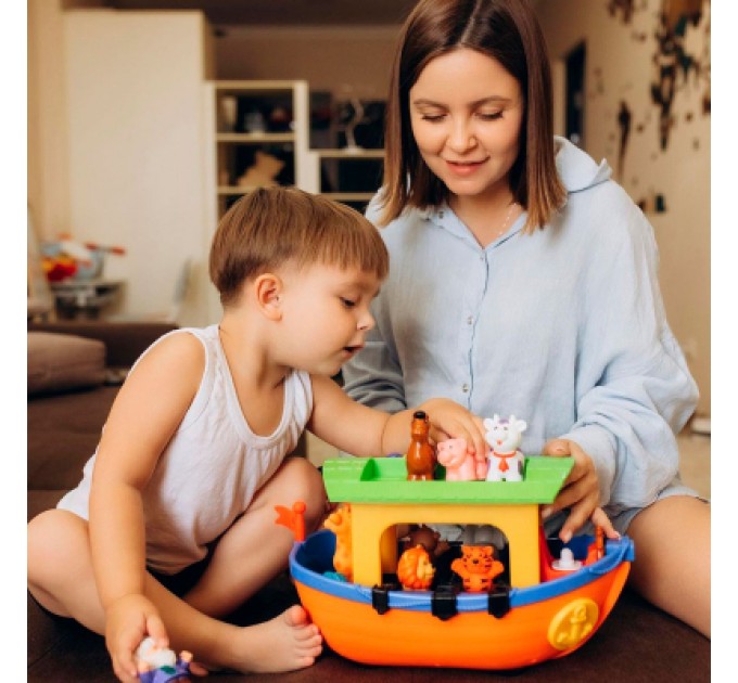 Kiddi Smart Розвиваюча іграшка Kiddi Smart Ковчег Ноя (українською мовою) (063404)