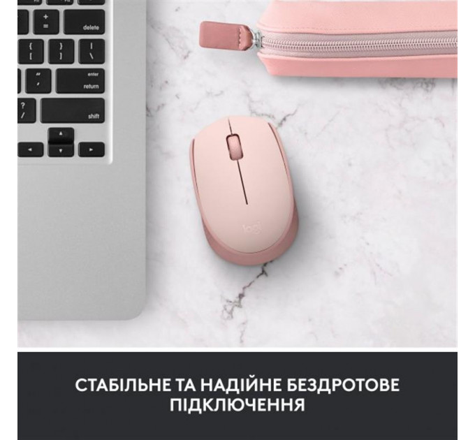 Мышь беспроводная Logitech M171 Rose (910-006865)