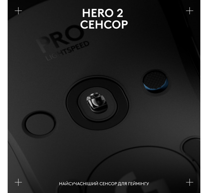 Мышь беспроводная Logitech G Pro 2 Lightspeed Black (910-007295)