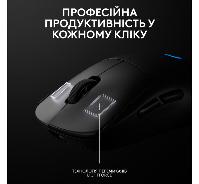 Мышь беспроводная Logitech G Pro 2 Lightspeed Black (910-007295)