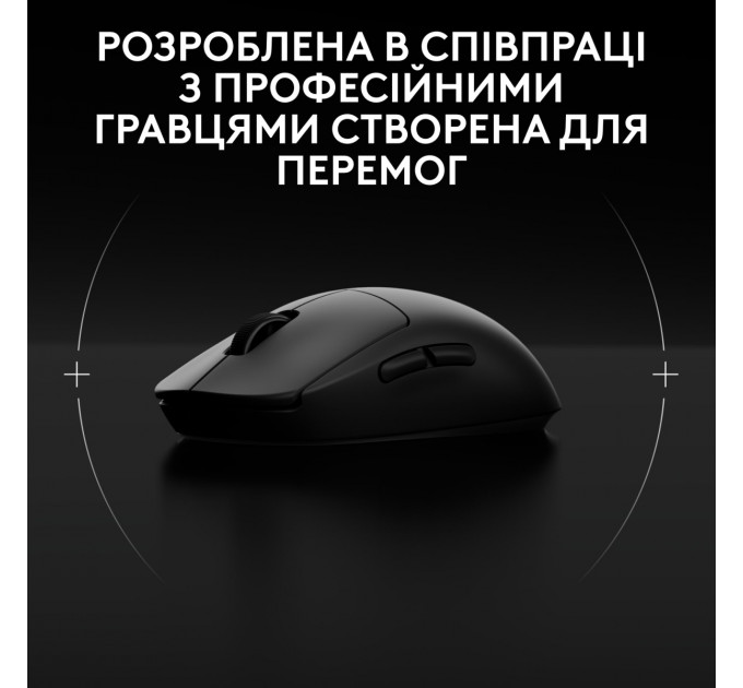 Мышь беспроводная Logitech G Pro 2 Lightspeed Black (910-007295)