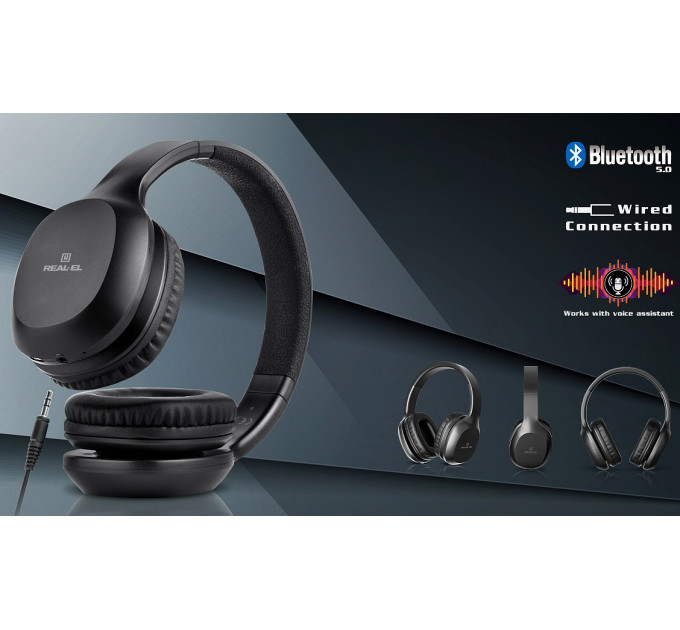 Bluetooth-гарнитура REAL-EL GD-820 Black