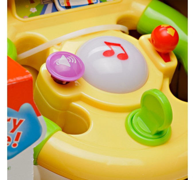 Kiddi Smart Розвиваюча іграшка Kiddi Smart на присосці – Розумне кермо (українська) (063420)