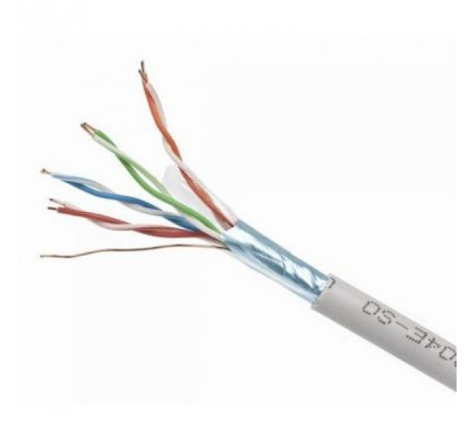 Кабель мережевий Cablexpert FTP 305м, cat.5e, 4 пари, 0,48 мм, багатожильний, CU (FPC-5004E)