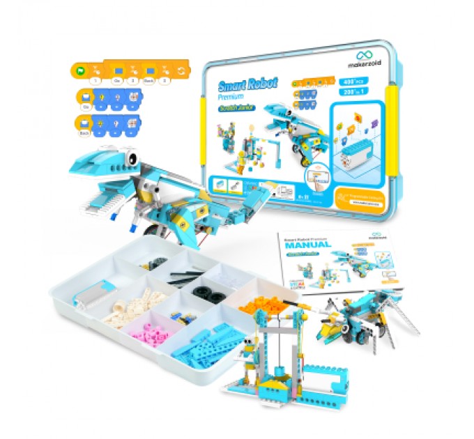 Конструктор Makerzoid Smart Robot Premium (MKZ-PF-PM)