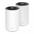 WiFi Mesh система TP-Link Deco PX50(2-pack) (AX3000, 3xGE WAN/LAN, MU-MIMO, Powerline)