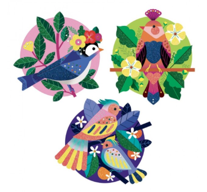 Djeco Набір для творчості Djeco Райські пташки (DJ09522)