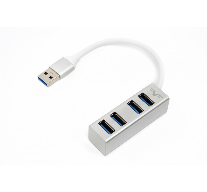 Концентратор USB Frime 4хUSB3.0 Silver (FH-30520)