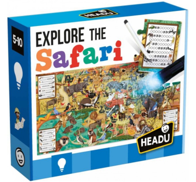Headu Пазл Headu Досліджуйте сафарі (IT21420)