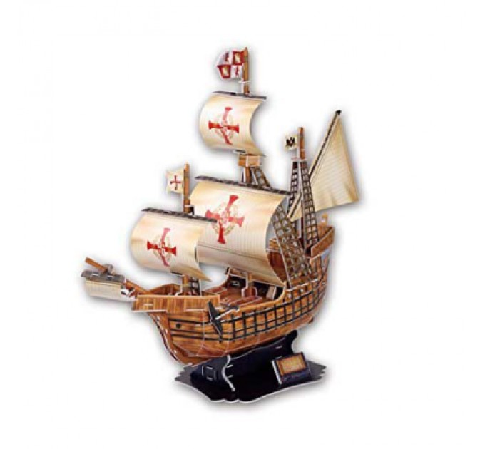 Cubic Fun Пазл Cubic Fun Тривимірна головоломка-конструктор Корабель Санта Марія (T4008h)