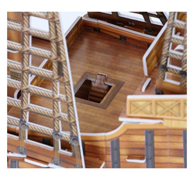 Cubic Fun Пазл Cubic Fun Тривимірна головоломка-конструктор Корабель Санта Марія (T4008h)