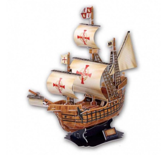 Cubic Fun Пазл Cubic Fun Тривимірна головоломка-конструктор Корабель Санта Марія (T4008h)