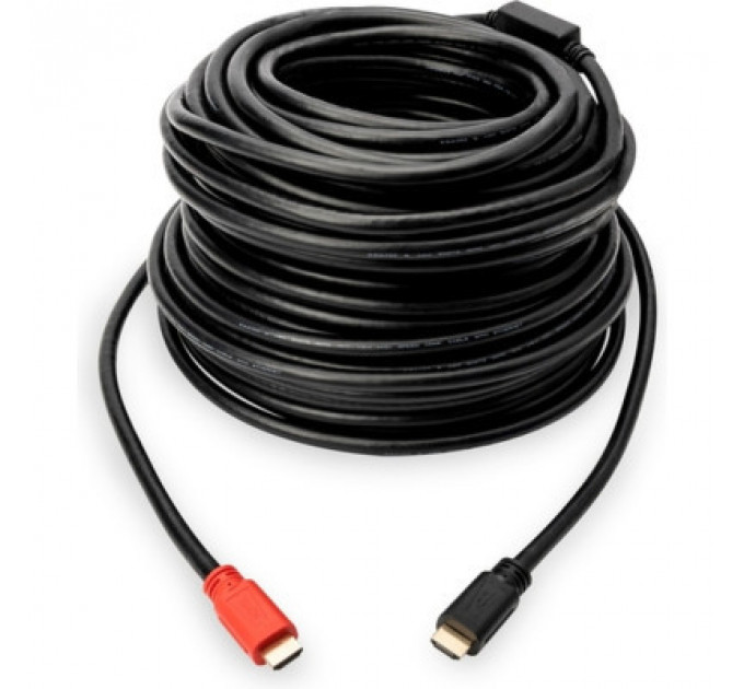 Кабель мультимедійний HDMI to HDMI 20.0m Amplifier Digitus (AK-330118-200-S)
