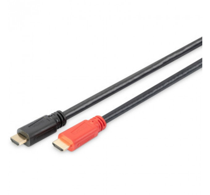 Кабель мультимедійний HDMI to HDMI 20.0m Amplifier Digitus (AK-330118-200-S)