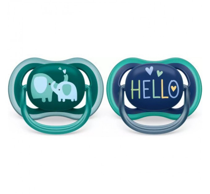 Philips AVENT Пустушка Philips AVENT Ultra Air, 18+ міс. 2 шт (SCF349/18)