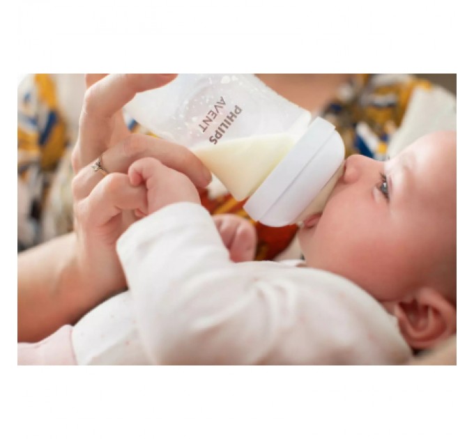 Соска Philips AVENT Natural силіконова, Природний потік, від 0 міс (SCY962/02)