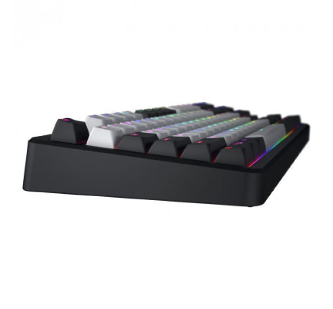 Клавіатура Hator Rockfall 3 Mecha TKL QMK/VIA Orange Wireless Black (HTK850UA)