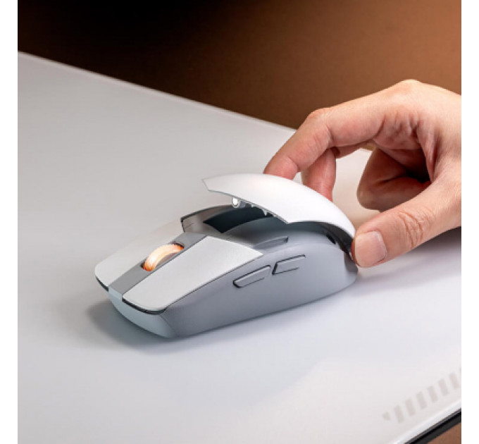 Мишка ASUS ROG Strix Impact III Wireless/Bluetooth White (90MP03D0-BMUA10)