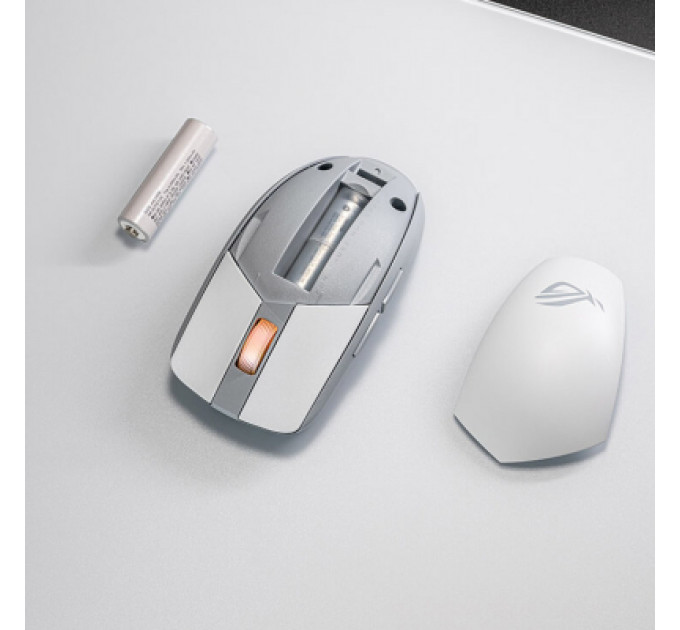 Мишка ASUS ROG Strix Impact III Wireless/Bluetooth White (90MP03D0-BMUA10)