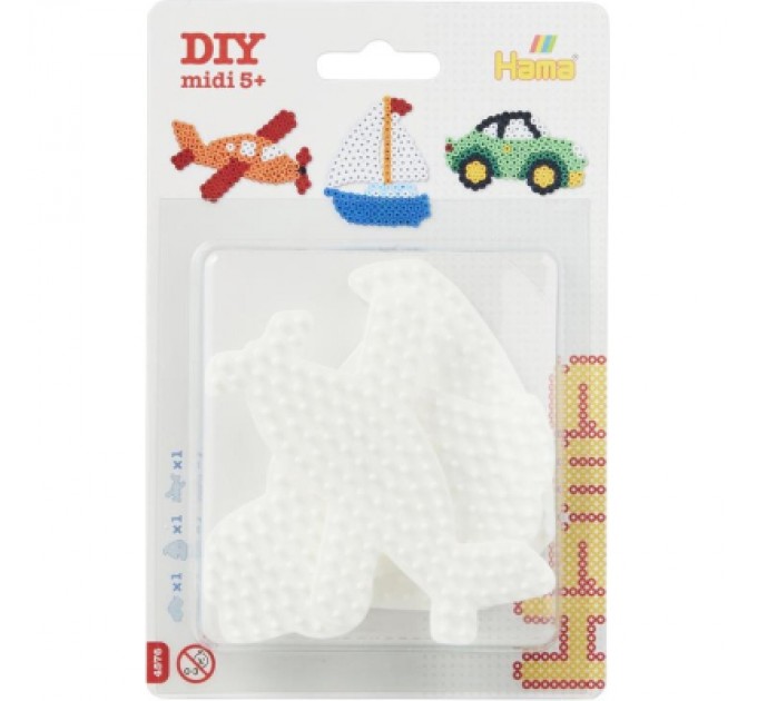 Hama Набір для творчості Hama набір полів для термомозаїки (автомобіль, вітрильник, літак) (HM-4576)