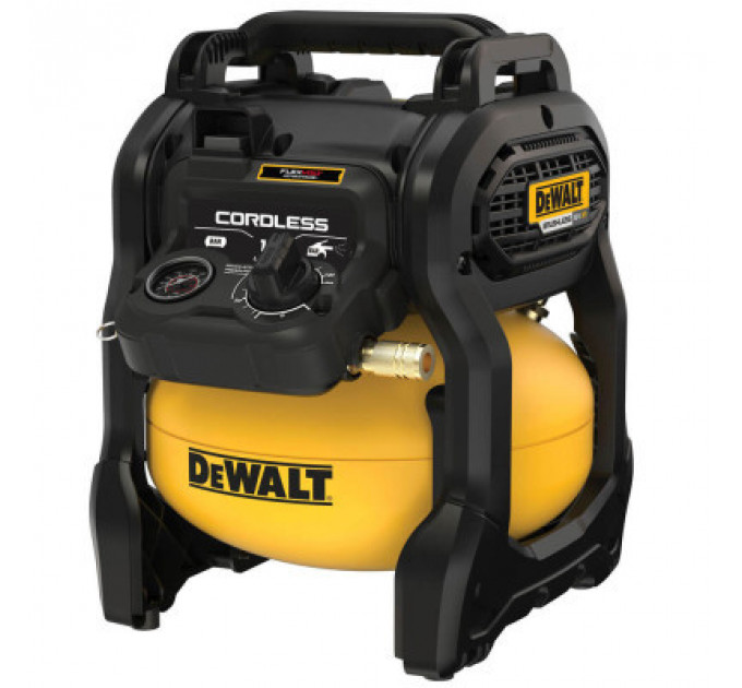 Компресор DeWALT безмасляний, 18 B XR Li-lon, 48 л/хв (без АКБ та ЗП) (DCC1018N)