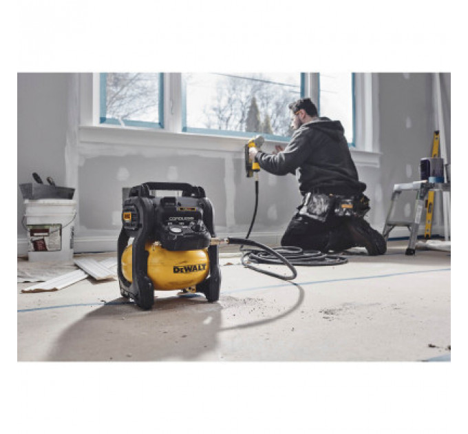 Компресор DeWALT безмасляний, 18 B XR Li-lon, 48 л/хв (без АКБ та ЗП) (DCC1018N)