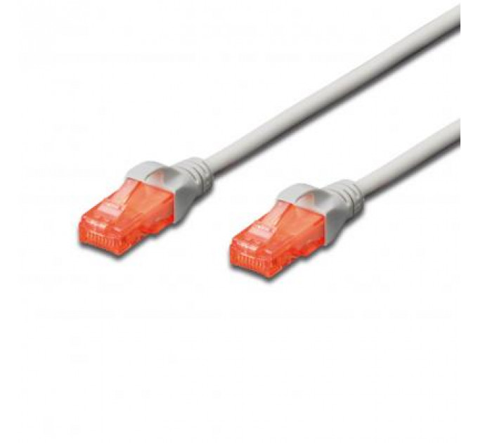 Патч-корд 1.5м, CAT 6 UTP, AWG 26/7, Cu, LSZH Digitus (DK-1617-015)