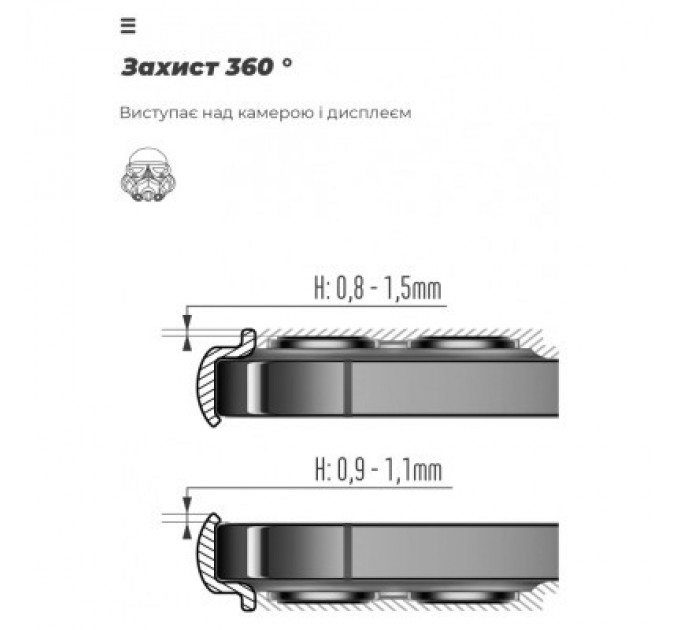 Armorstandart Чохол до мобільного телефона Armorstandart ICON Case Realme C55 Lavender (ARM70913)