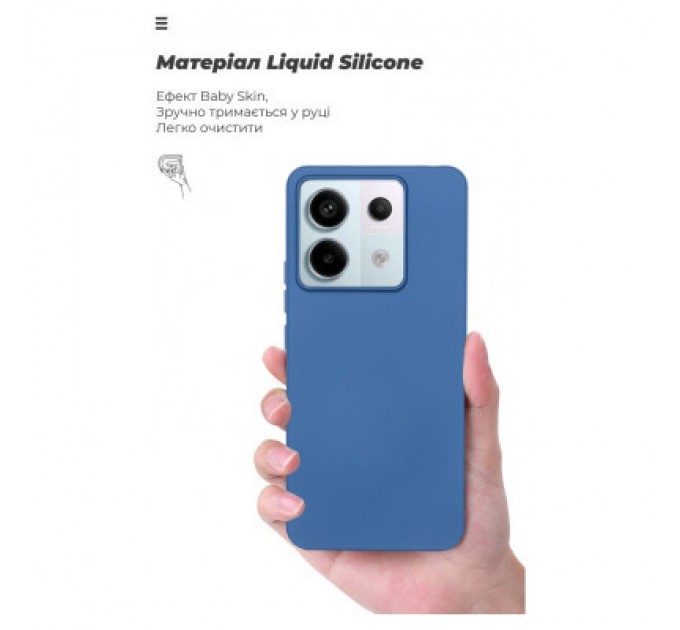 Armorstandart Чохол до мобільного телефона Armorstandart ICON Case Xiaomi Redmi Note 13 Pro 5G Dark Blue (ARM71851)