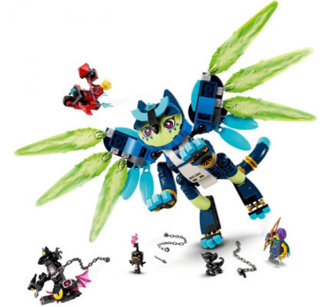 LEGO Конструктор LEGO DREAMZzz Зоуі й котосова Зіан 437 деталей (71476)