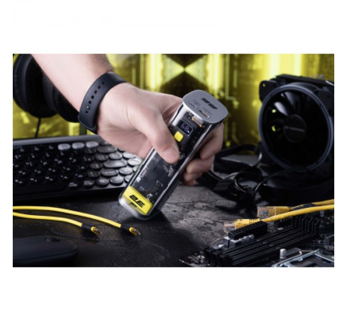 2E Батарея універсальна 2E Сrystal 20000mAh 100W (2E-PB7200PD)