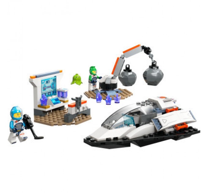 LEGO Конструктор LEGO City Космічний корабель і дослідження астероїда 126 деталей (60429)