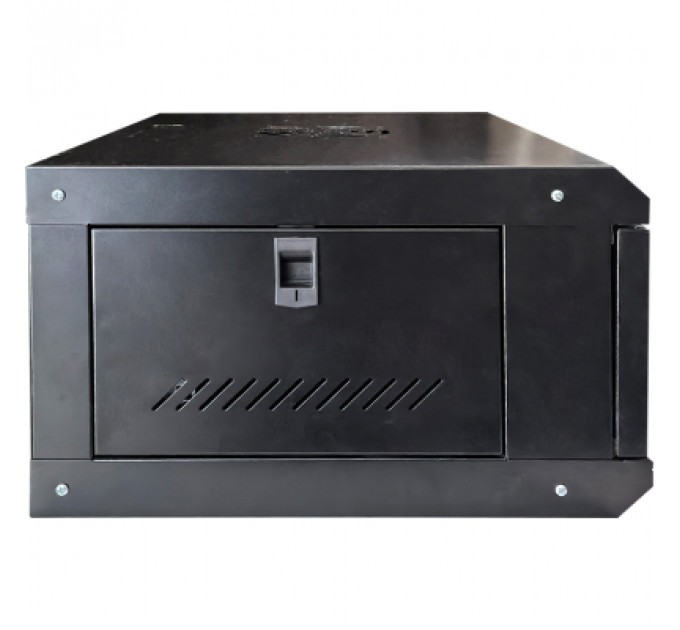 Шафа настінна GEAR 4U 19'' 600x600x240 мм, black (GWMSN-4U-600-600)