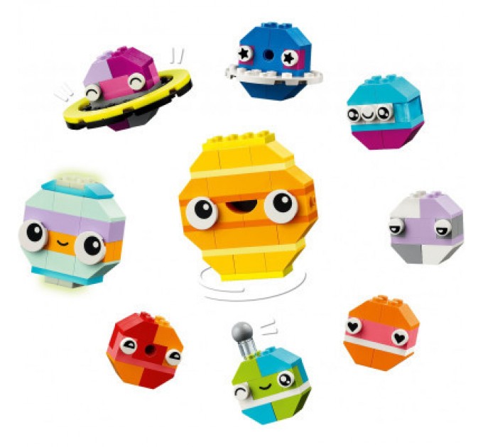 LEGO Конструктор LEGO Classic Творчі космічні обʼєкти 450 деталей (11037)