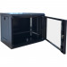 Шафа настінна GEAR 9U 19'' 600x600x450 мм, + полка 19", black (GWMSN-9U-600-600)