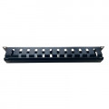 Кабельний організатор 19" 1U гребінчатий, цільнометалевий GEAR (GCM-1U19INCH)