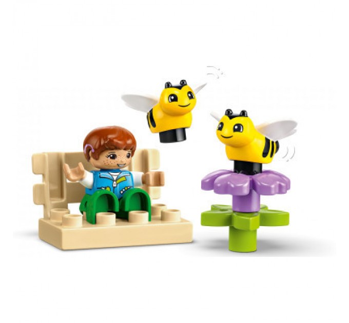 LEGO Конструктор LEGO DUPLO Town Догляд за бджолами й вуликами 22 деталей (10419)